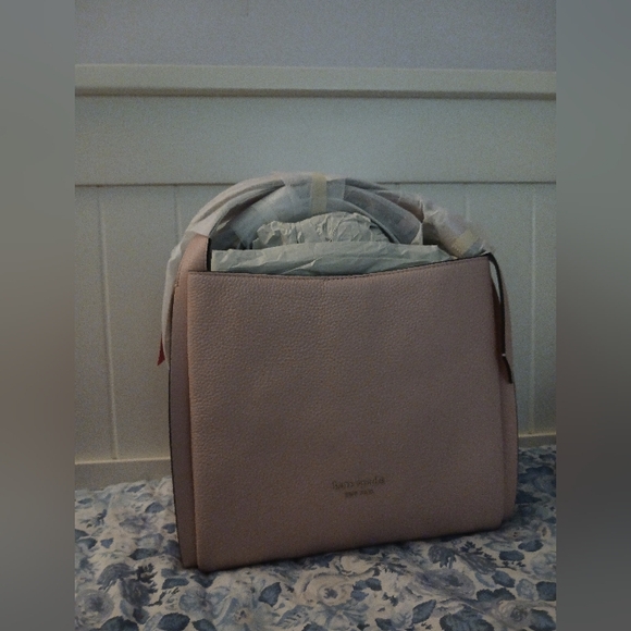 NWT Kate Spade Blush Pink Medium Satchel Handbag - Picture 3 of 4